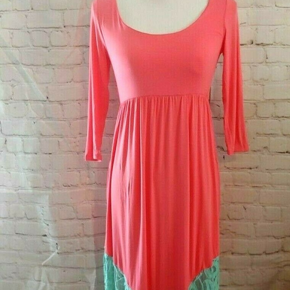 Coveted Clothing Pink Maxi Dress